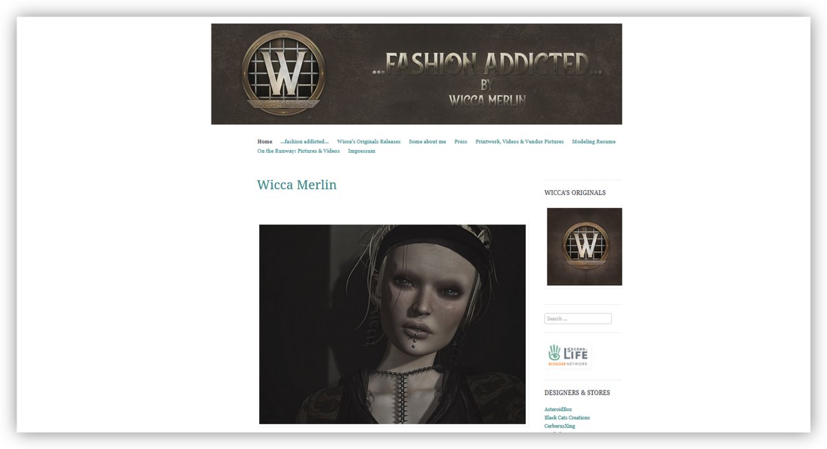 SusannDeCuir's tweet image. Blog Tipp: Fashion Addicted by Wicca Merlin
She is an Outfit Creator, Model, Stylist &amp;amp; Photographer...please click below to read more: wiccamerlin.de
#BlogTipp #SecondLife #ShopTipp #WiccasOriginals #Virtual