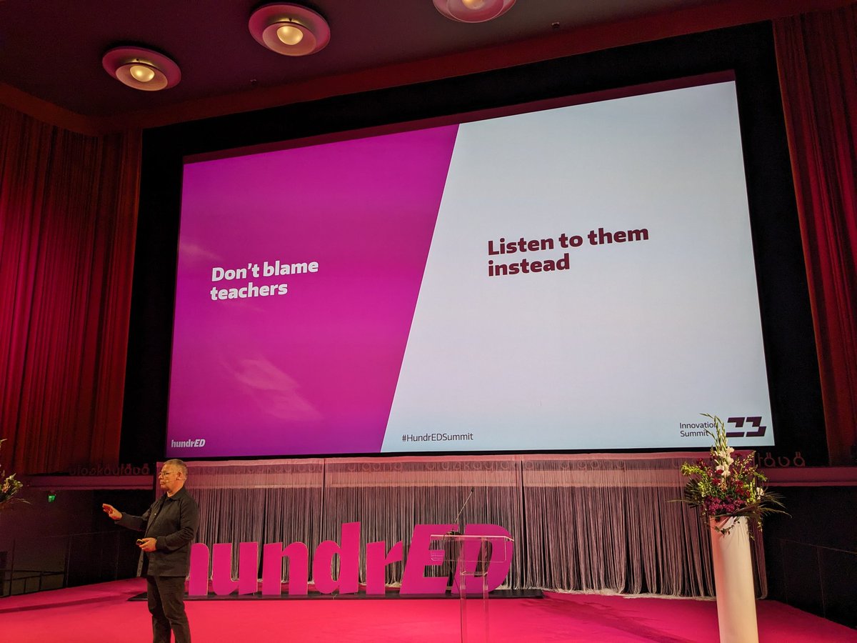 Right on point. #hundrEDsummit <a href="/HundrEDorg/">HundrED.org</a> 

Happy to be here representing <a href="/justice_rising/">Justice Rising</a>'s Chalkboard Guides!