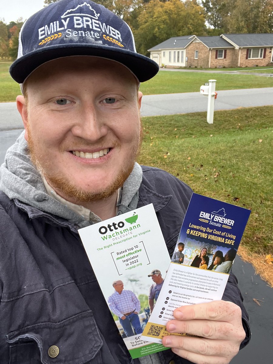 WhitsonOEmory's tweet image. The cold can’t stop #TeamBrewer! 

We’re one week away from Election Day, and our field team is working endlessly to #HoldTheHouse and #FlipTheSenate! #LeadRight 🐘🇺🇸