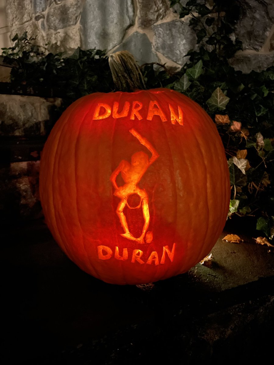 duranduran's tweet image. They never let us down - as always , Marion and Alessia Watkins come through with their epic Duran Duran carved pumpkins. We can’t thank them enough! 🎃🎃🎃