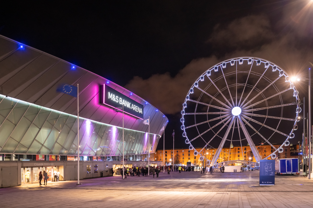 M&S Bank Arena Liverpool tweet media