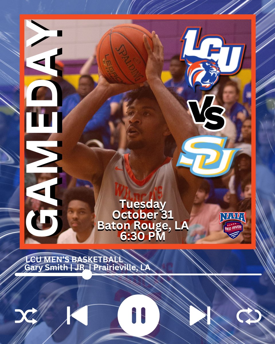 IT'S #WILDCATGAMEDAY
🏀(0-0) SEASON OPENER
🆚 Southern 
📍Baton Rouge, LA
⏰ 6:30 PM

#clawsup <a href="/LCU_Wildcats/">Louisiana Christian University Wildcats</a> <a href="/LC_University/">Louisiana Christian University</a> <a href="/RRACsports/">RRAC Sports</a>  <a href="/KALBSports/">KALB Sports</a>