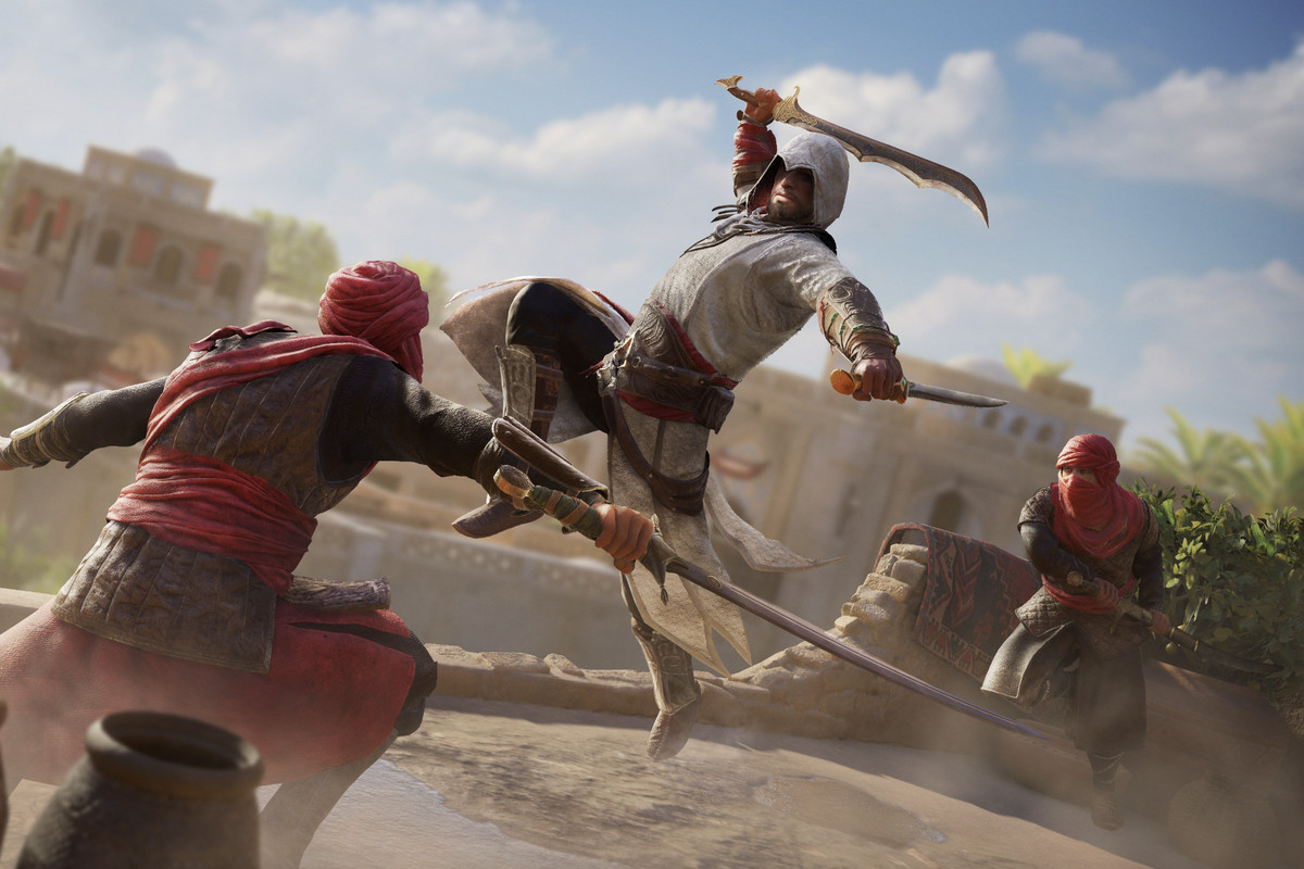 Contest: We're giving away two more copies of #AssassinsCreedMirage for #PlayStation5 and #Xbox Series.

To enter:
1. Follow <a href="/ConsoleCreature/">Console Creatures</a>
2. ❤️+ 🔁
3. Tag a friend!

Listen and rate #CreatureCast
Spotify: bit.ly/46MPkLe

Ends Nov 5