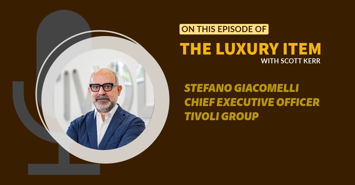 🎧 @scott_kerr speaks to Stefano Giacomelli, CEO of Tivoli Group, the Florentine company that produces leather goods for some of the world's most well known fashion and luxury brands. , 👉 apple.co/3s5jnyV