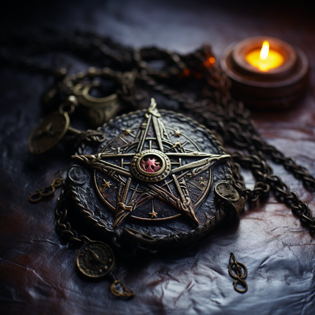scaryshirts_com's tweet photo. The Talisman of Nightmares

Talisman of Nightmares, forged in dread,
Wards off the living, attracts the dead.
Hang it up high, or carry it near,
Gives you safety while drawing fear.

#scaryshirts #mythical_artifacts https://t.co/Su7gtS7gLD