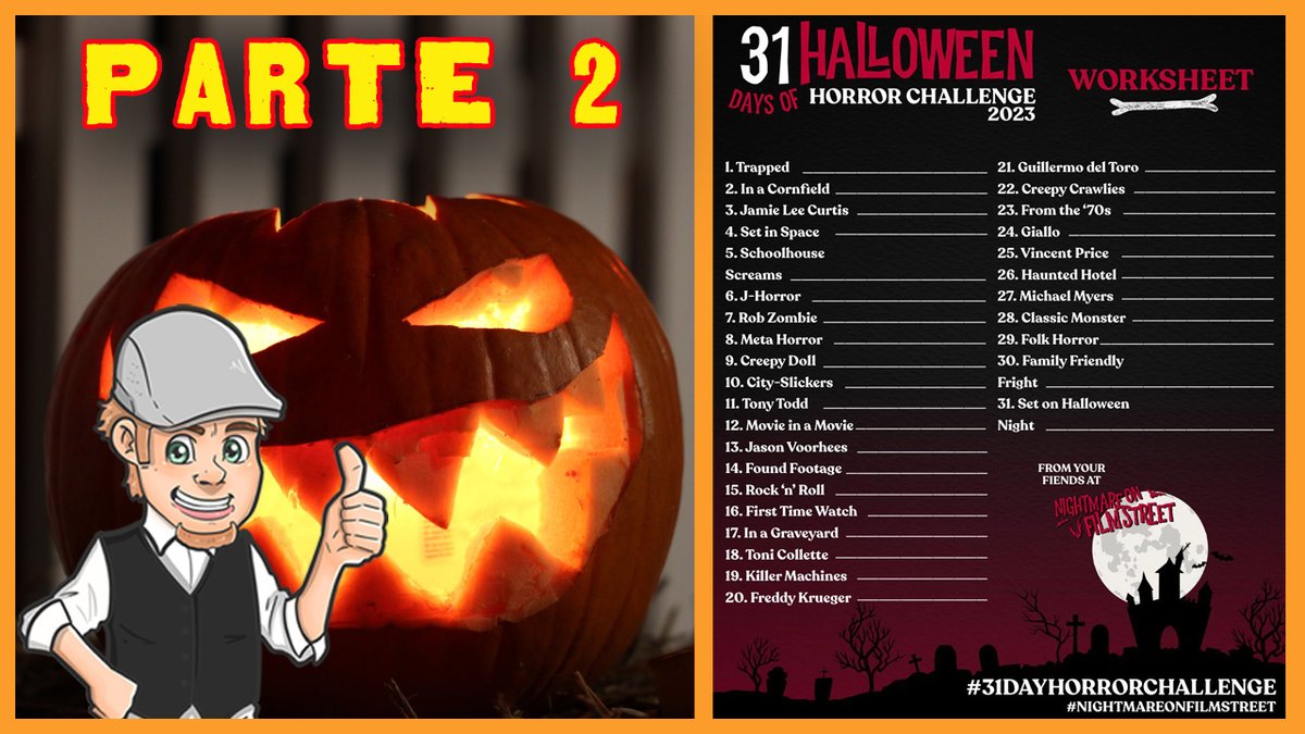 greg_gavi's tweet photo. La sfida dei 31 film per Halloween: parte 2
#Halloween  #HorrorMovies 
https://t.co/KQEyJcNtXY https://t.co/HzvocVQuPA