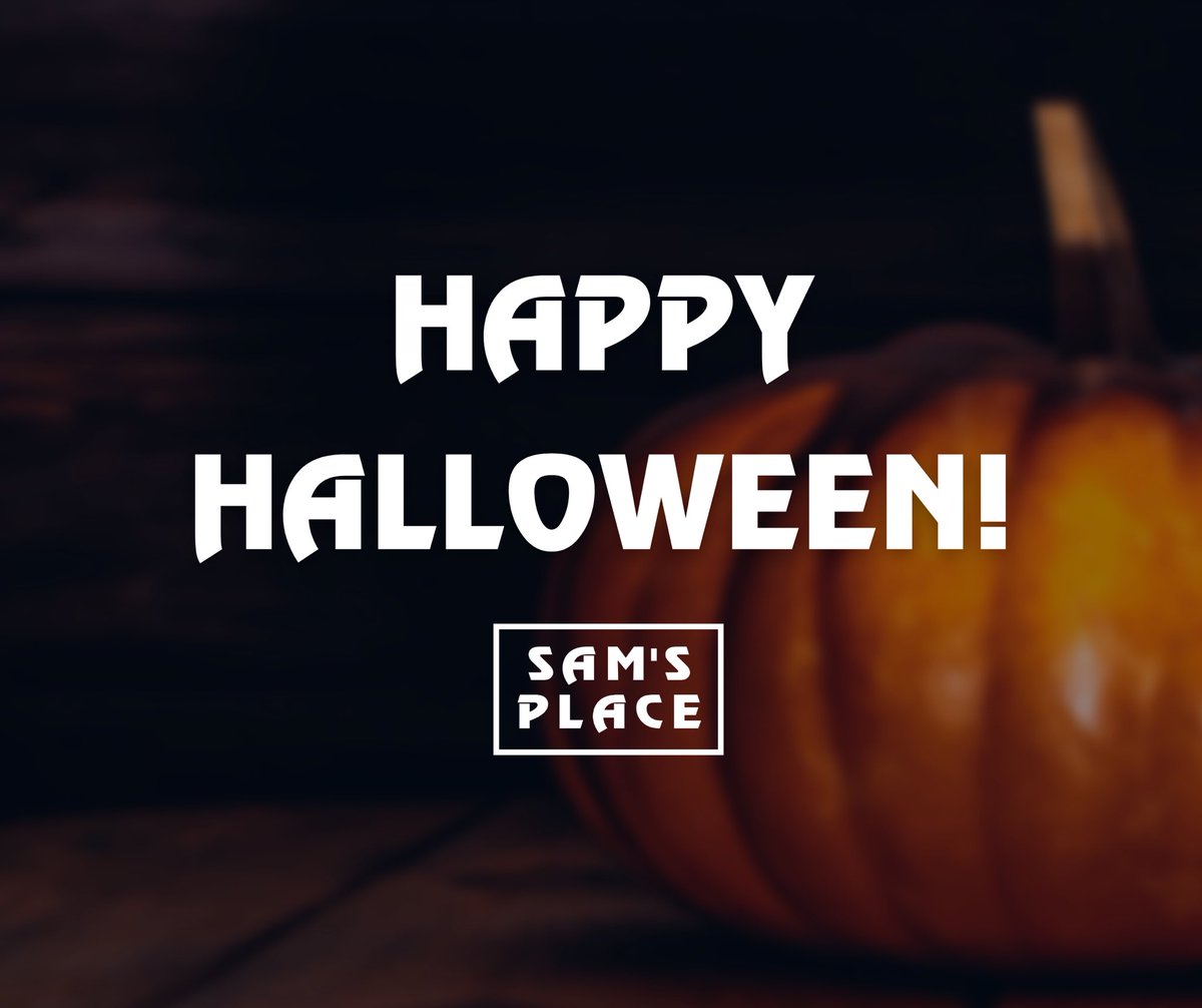 SamsPlaceTN's tweet photo. Wishing you a safe and Happy Halloween! 🎃👻 May your day be filled with tricks, lots of treats and memorable moments. https://t.co/2hbdIfkUOK