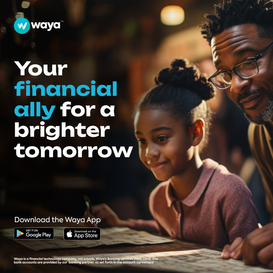 Letting Waya empower your financial journey 🤝
We're your trusted companion every step of the way ✨

#WayaCares #WayaFamily #BrighterTomorrow