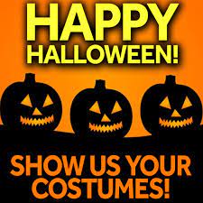 Head over to our Facebook page and upload your costume! You may be eligible for a spooky prize!