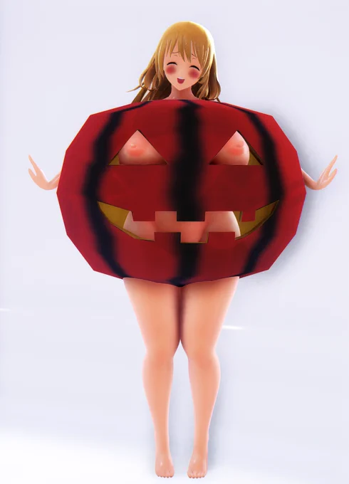 ハロウィン用に作る予定だった画像。未完成w 