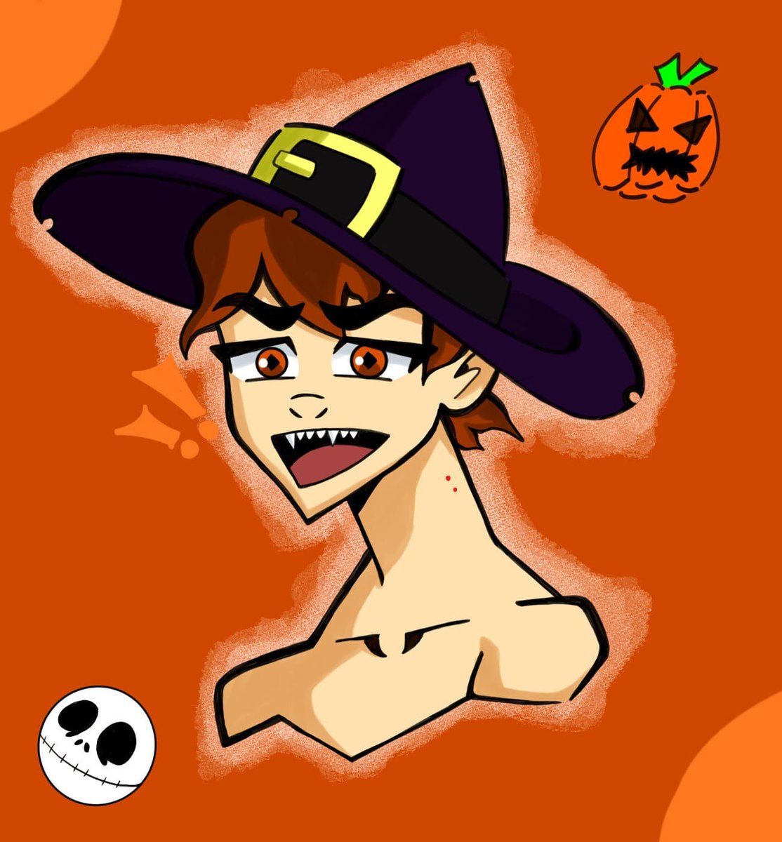 #oc #ThisIsHalloween #HappyHalloween #art #Orangeart