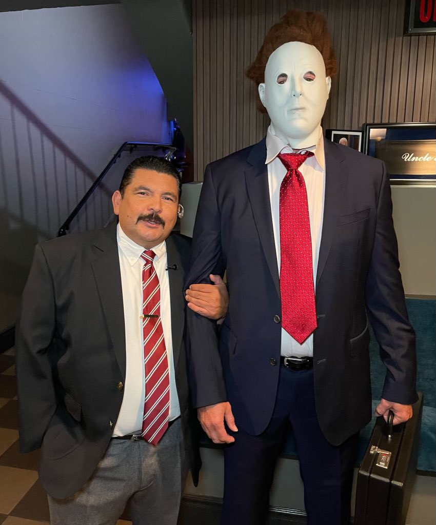Bring your serial killer to work day! @IamGuillermo #HappyHalloween
