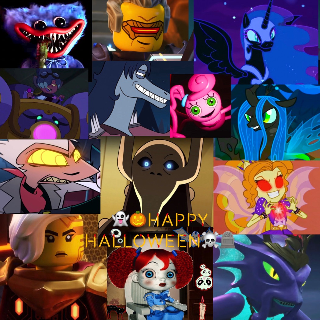 ☠️🪦Happy Halloween🎃👻#MLP #TheOwlHouse #StarVersusTheForcesBowl #HellofBoss #ninjago  #PoppyPlaytime