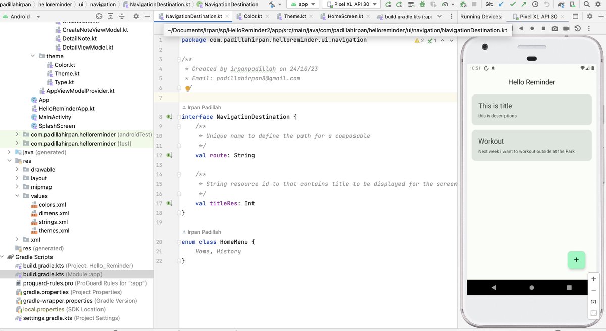ipvvng's tweet image. Mencoba ikut event #JuaraAndroid ternyata asik juga, belajar #AndroidCompose dan lain hal yang baru. Please check my profile g.dev/padillahirpan
