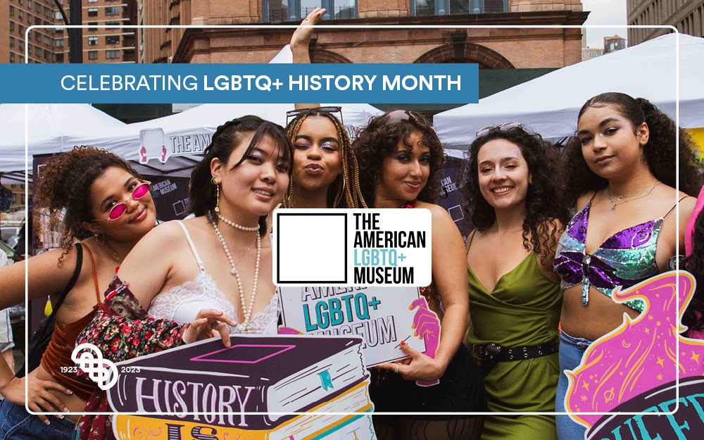 🌈📖Celebrating #LGBTQHistoryMonth with the @LGBTQ_Museum! Dive into untold LGBTQ+ stories that bridge past and present, emphasizing queer history as essential American history. 🔗 READ NOW: brnw.ch/21wE1mA #QueerHistoryIsAmericanHistory