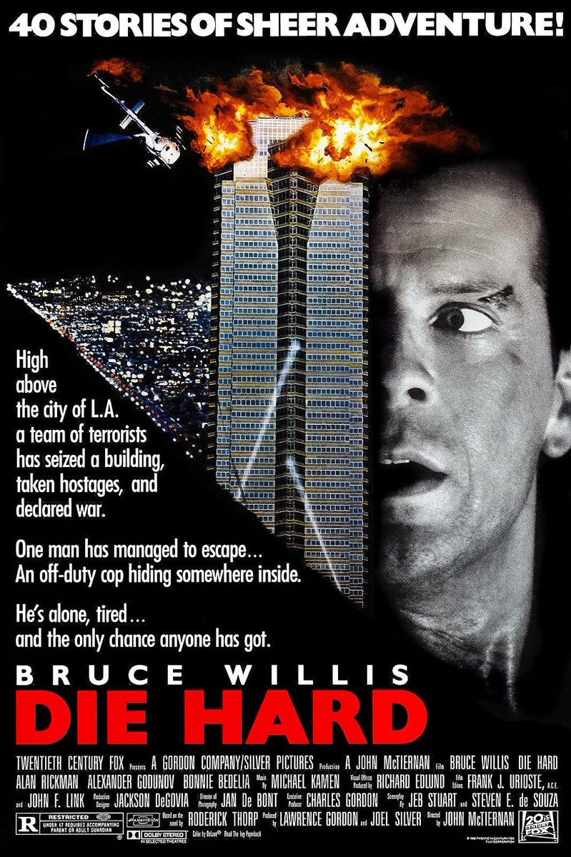 Still one of the greatest action movies ever made.

#diehard 
#brucewillis
#actioncinema
#actionmovies