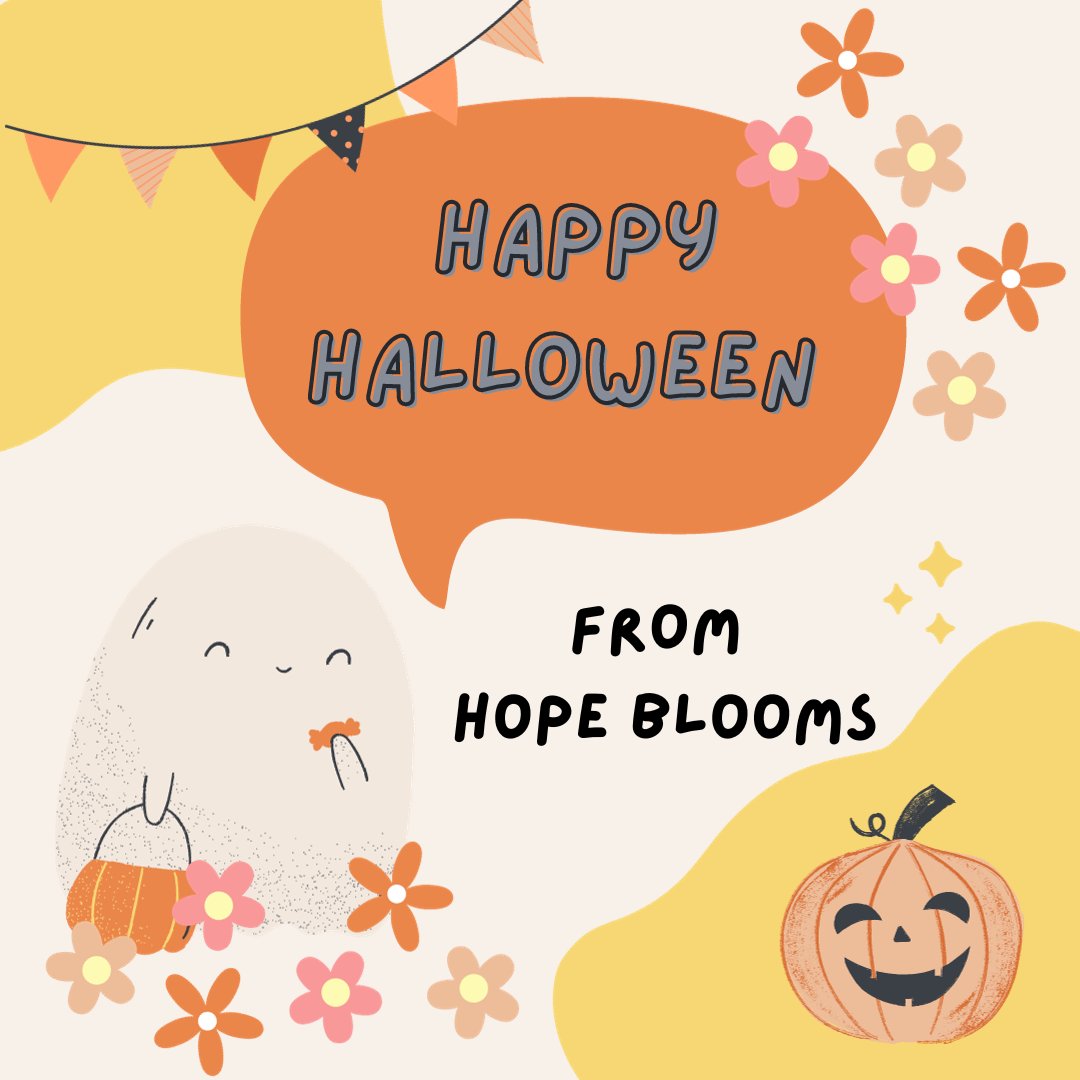 Happy Halloween!! 🎃

Have a SPOOK-tacular day! 👻

#hopeblooms #hopebloomsnd #spreadjoy #halloween