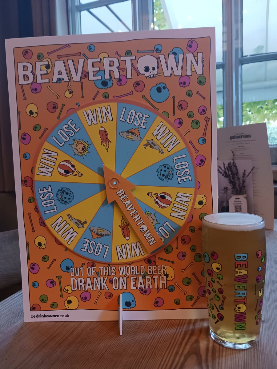 Join us this Friday, the 03rd of November, for a bit of fun with fantastic Beavertwon beers! 🍻
6pm sharp. Just simply buy a pint of Neck Oil, Lunar Haze or Young Sun, to ger your chance to spin and win great gifts!
<a href="/BeavertownBeer/">Beavertown Brewery</a> <a href="/YoungsPubs/">Young's Pubs</a>