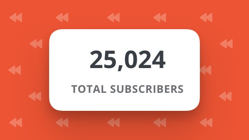 chenellco's tweet photo. WOW. 

So grateful to have 25k readers of @growthinreverse! thanks to each and every one of you for caring enough about my work to subscribe. 🙏

We're only 10.5 months into this journey, can't wait to see what the next year holds! https://t.co/hTnrmlbQJh