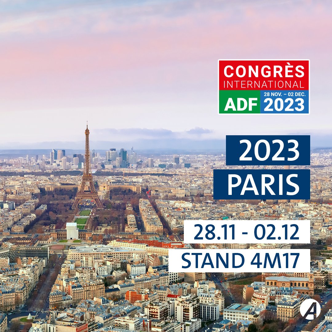 L'équipe Anthogyr sera présente au congrès ADF 2023, sur le stand #Straumanngroup. A cette occasion, nous dévoilerons notre nouvelle solution implantaire #AxiomX3 Tissue Level. #dentiste  @adfasso 

📅RDV du 28 Nov au 2 Dec 2023
📍Stand 4M17 - Palais des Congrès de Paris
