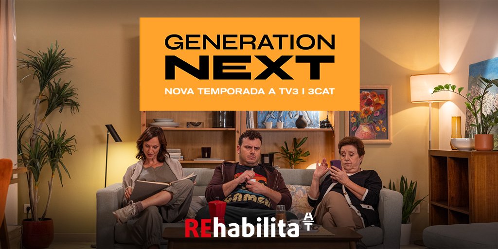 🎉 Estrenem la segona temporada de Generation Next a TV3 i <a href="/som3cat/">3Cat</a> ! 🎉

El divendres 10 de novembre a les 22 h, arriba la 2a temporada d'aquesta sèrie d'humor que l'any passat va ser èxit d'audiència i que torna amb nous personatges i cares conegudes! 📺
