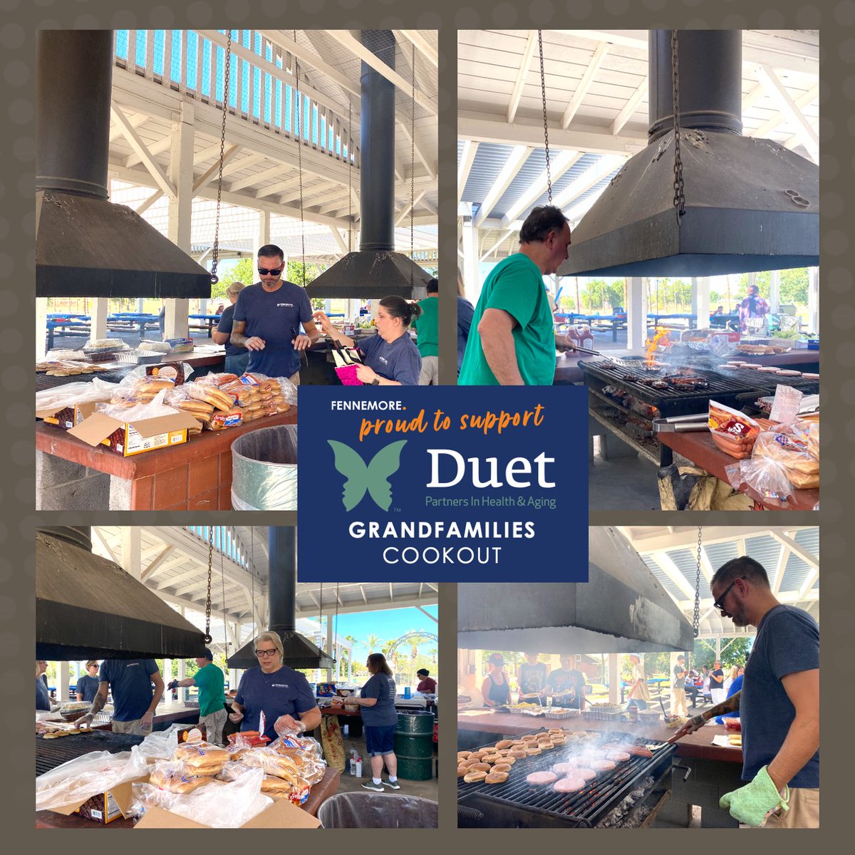 This past weekend, Karin Lombardi and a team of Fennemoids volunteered at the @duetaz's Grandparents Raising Grandchildren Picnic! Fennemore served as a sponsor for the fun-filled afternoon. More about @duetaz: ow.ly/tff650Q2HaU

#Duets #GrandFamilies #Fennemore #Picnic