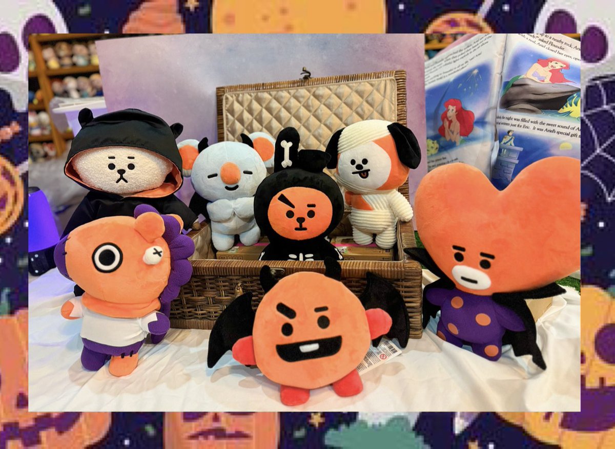 aoms_snb's tweet photo. Too cute to spook👻
N/ : BT21 Halloween 2018/2019 ver.
👻🕸️🕷️🐈⬛👻🕸️🕷️🐈⬛👻🕸️🕷️🐈⬛
#snbCollection #snbCompleteSet #ArmyRoom #BT21collection #BT21 #BTS #Halloween https://t.co/Nk5Aa2mgEi