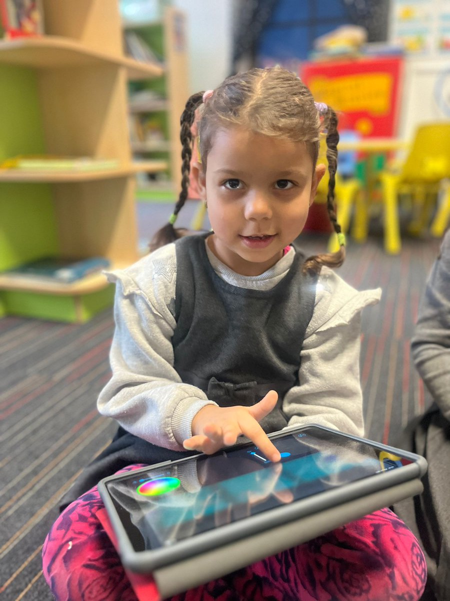 StBridesPS's tweet image. Primary 1 used the Spheros to demonstrate number recognition. 🌟 #ConnectedLearning