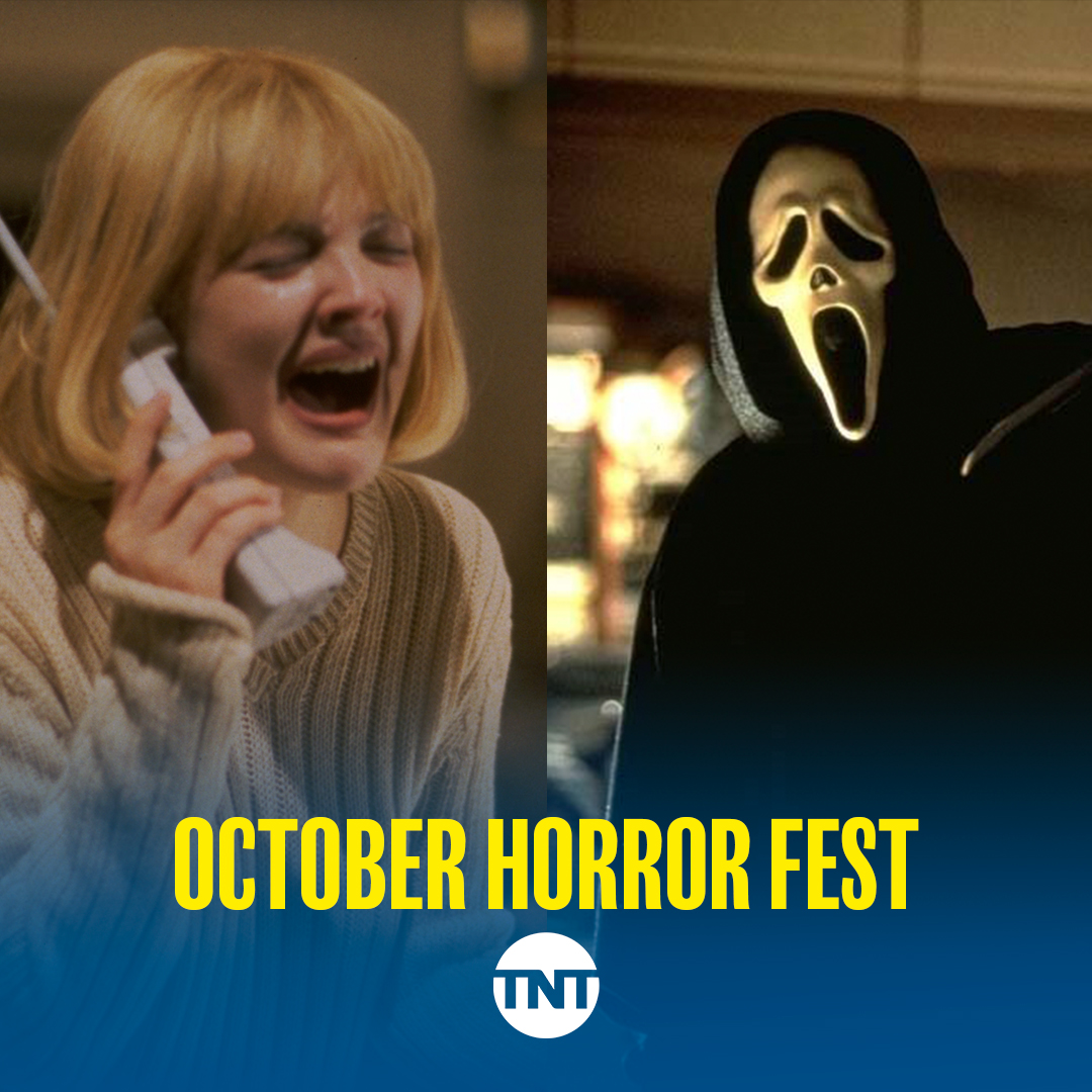 Join #TNTAfrica this Halloween for a spine-tingling movie night that'll haunt your dreams! 🍿😱
Tuesday, 31 October:
- Scream (1996) - 18:35 CAT
- Scream 2 (1997) - 20:30 CAT
- It (2017) - 22:30 CAT
- Annabelle: Creation (2017) - 00:45 CAT