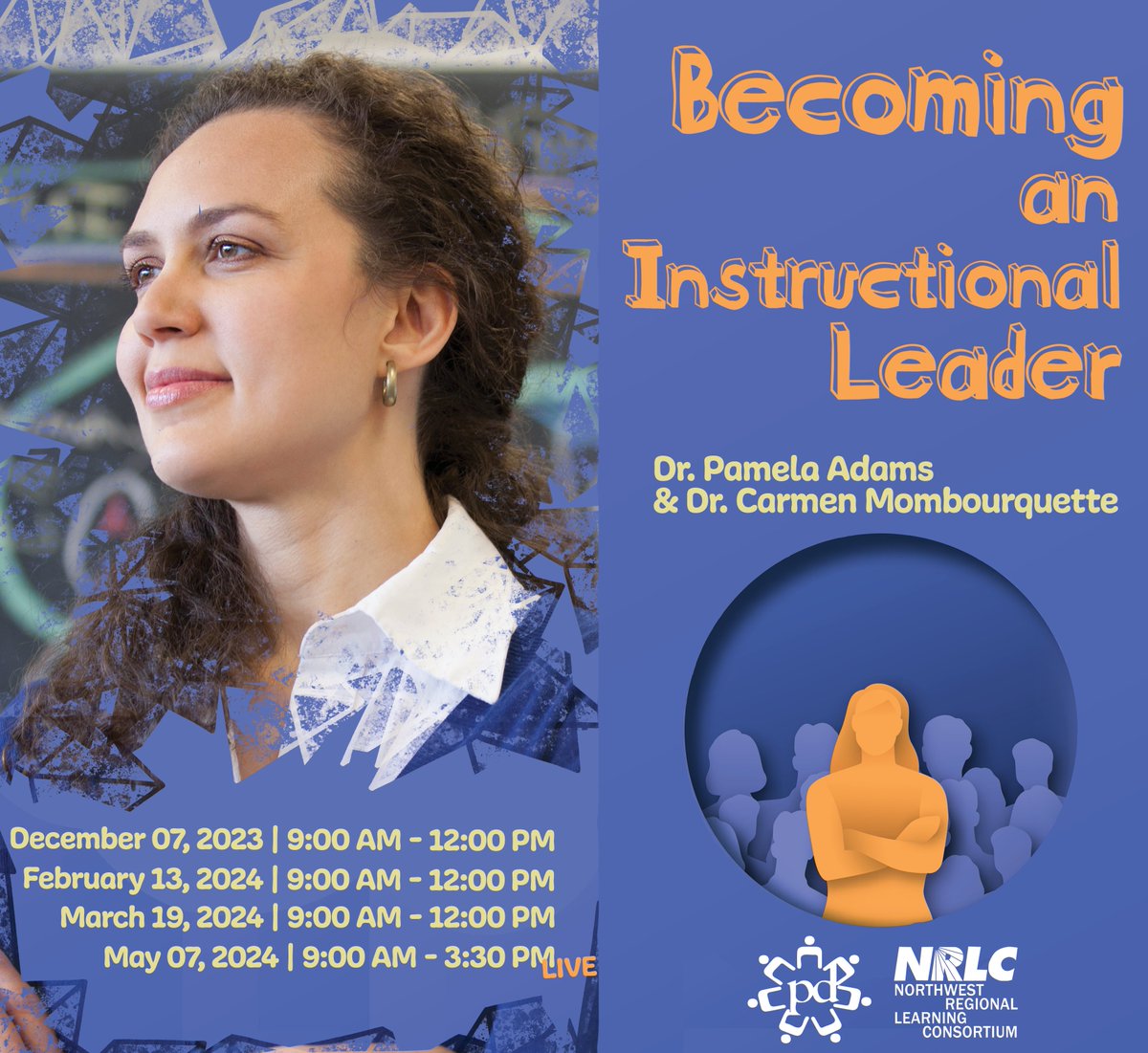 Becoming an Instructional Leader has shifted its dates around but is still very much going on!

The series is intended for Teachers looking to take on leadership roles in their schools or with aspirations of becoming a school administrators!

Register at: nrlc.net/program/11619