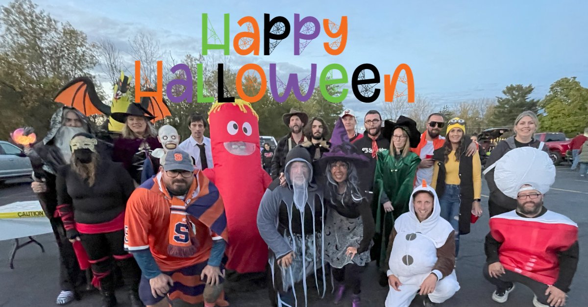 Happy Halloween from your friends here at Schneider!