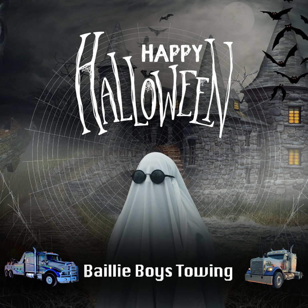 baillieboystow's tweet image. 🌕👹 Happy Halloween!  

Wishing you a night full of frights and a bag full of delights! While you&apos;re out there trick-or-treating, remember to stay in well-lit areas, travel in groups, and have fun safely.🎃🍬 

#HappyHalloween #SafeHalloweenFun #SpookyNights #BaillieBoysTowing