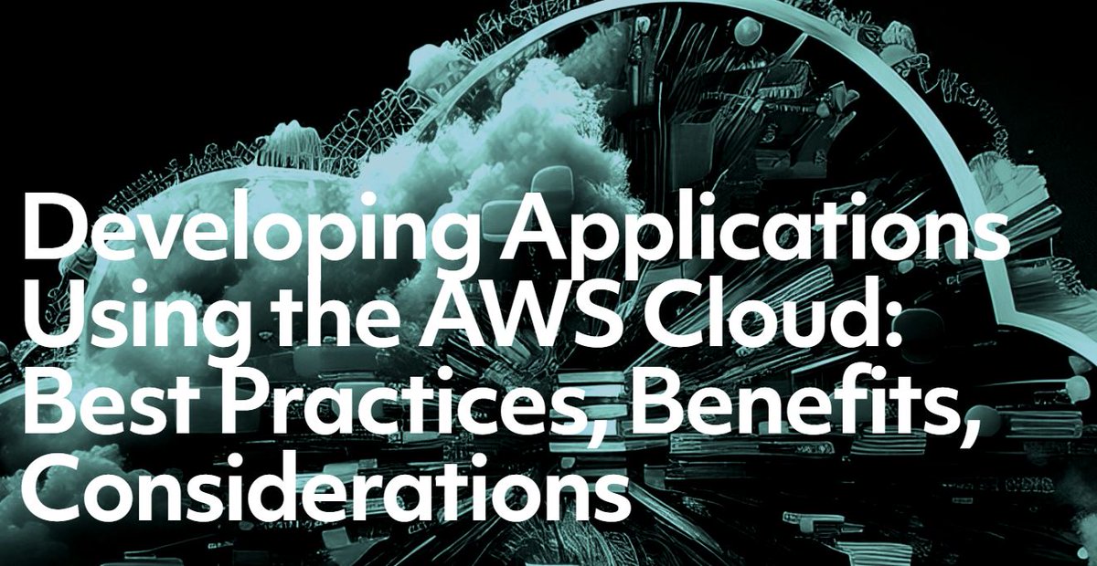 By following the best practices outlined in this Tech Talk article and taking advantage of AWS managed services, you can build and deliver scalable, reliable, and secure applications. ow.ly/Ax6N50Q2y4K  #ApplicationDevelopment #CloudComputing #TechnologySolutions