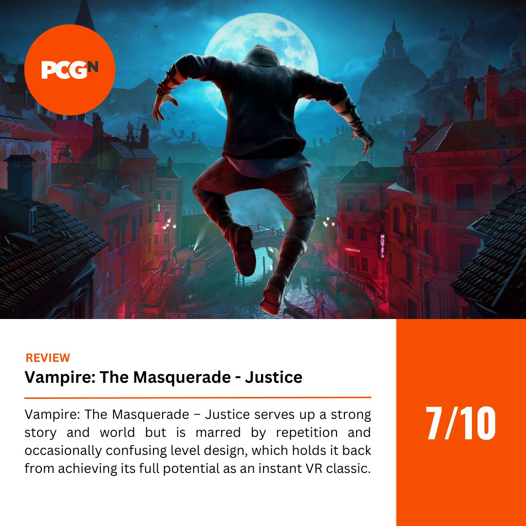 PCGamesN on X: We're on the precipice of a golden era of VR gaming, and  Vampire: The Masquerade – Justice is similarly on the cusp of being another  instant VR classic. Our