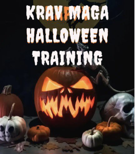 Remember, it’s our Halloween night at Krav Maga this Thursday. Prizes for Best Costume, Fastest Circuit Time, Dunking Apples and Daring Donuts. See you Thursday 6pm. 🎃 👻 🧛‍♂️