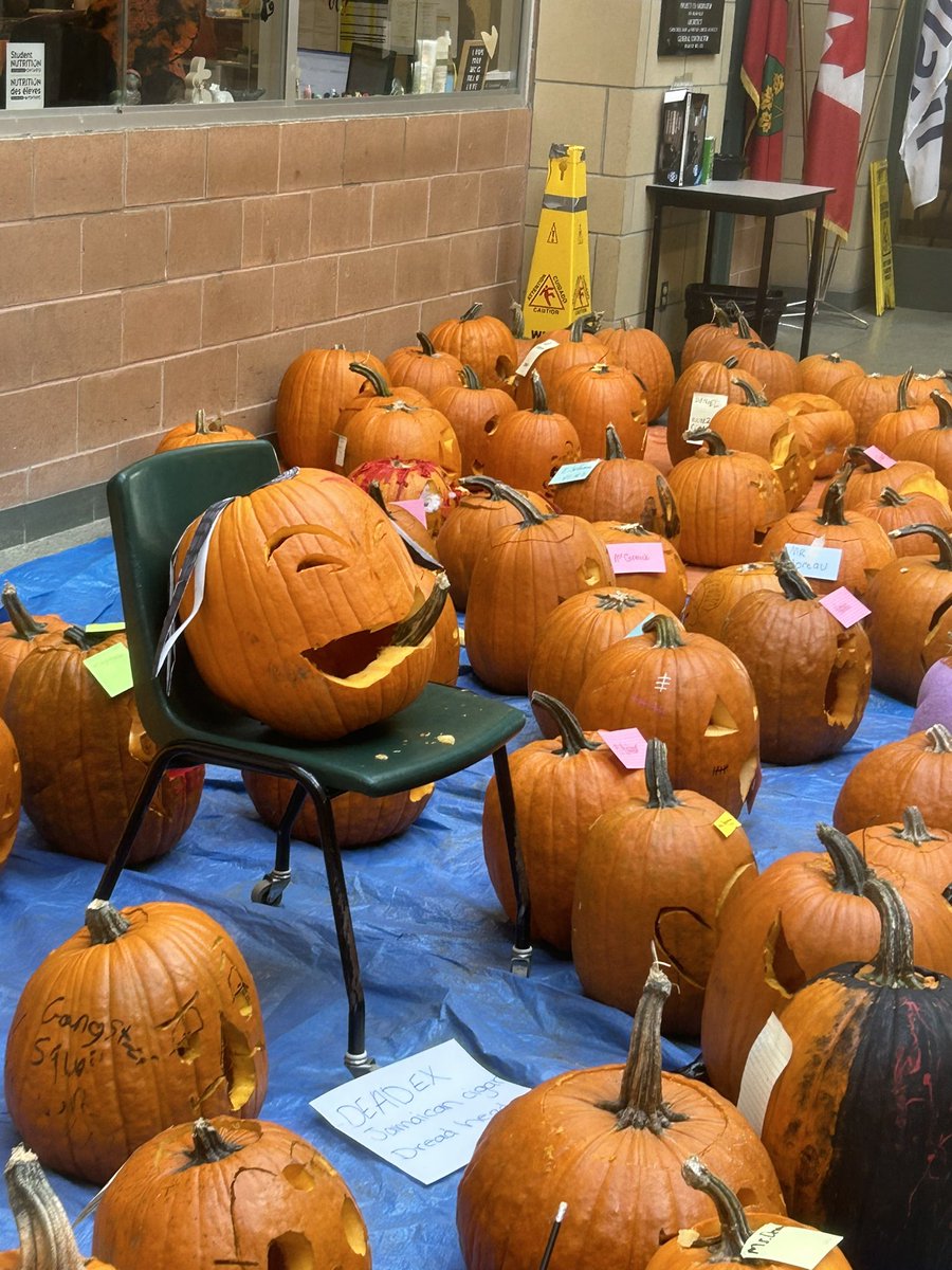 NantyrP's tweet image. Nantyr was showing their Halloween spirit at lunch.  Have a safe fun night tonight.