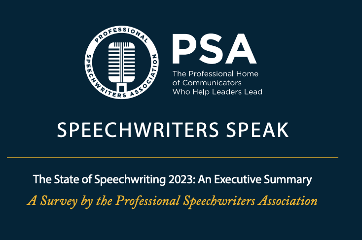 TheMurr's tweet photo. NEW RESEARCH REVEALS how speechwriting has changed in last decade, and where it's headed in the next. Broader responsibilities, old frustrations, new worries. https://t.co/YnqgYoNL6j Download it here. #speechwriter https://t.co/eVcy3x5o6T