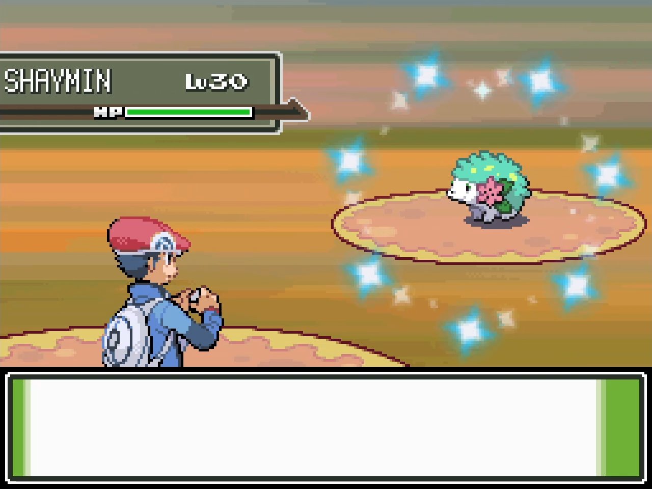 Riyaly on X: Shiny Shaymin after 2,519 Soft Resets in Pokemon