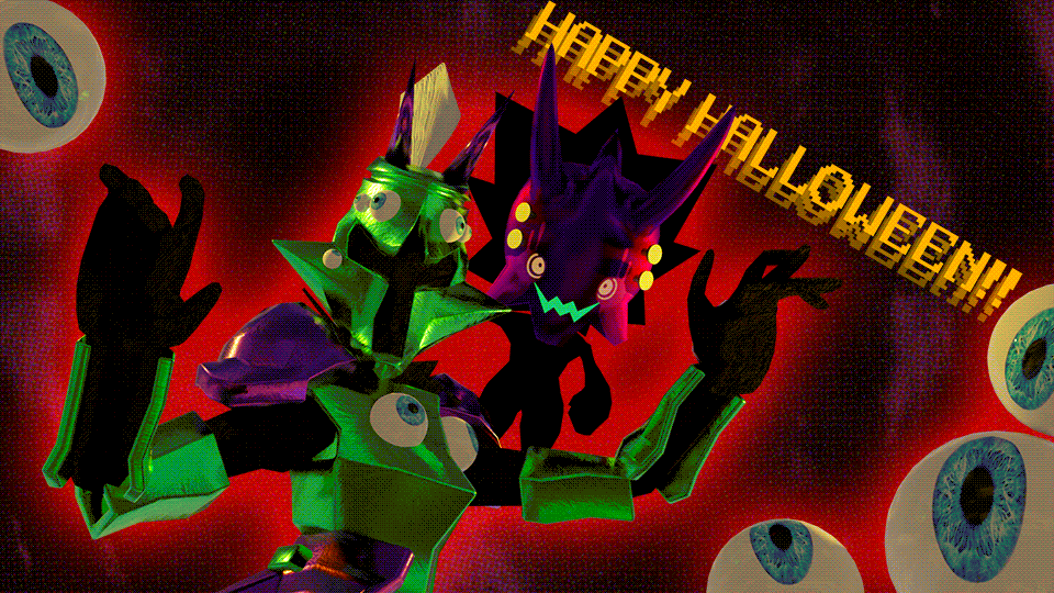 Happy Halloween from Fading Club!
Auremn and Goutha wish you a very creepy evening!
#Gamedev #DreamWild