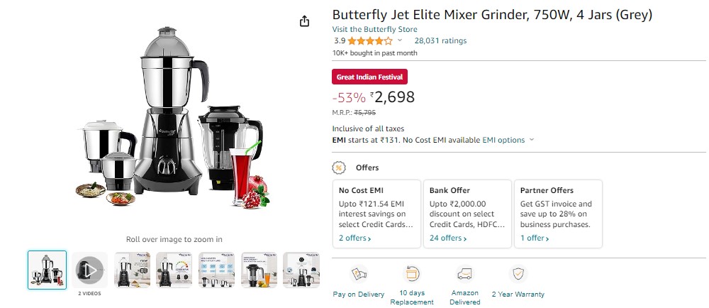 This is what we call extraordinary deal going on Amazon guys don't miss this opportunity at any cost grab it.  #AmazonDeals  > amzn.to/3ShY5Zx