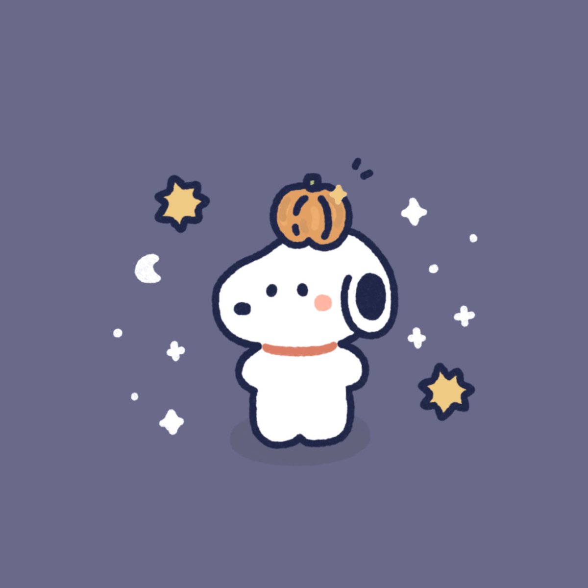 happy halloween! here’s a spoopy baby snoopy doodle hehe
