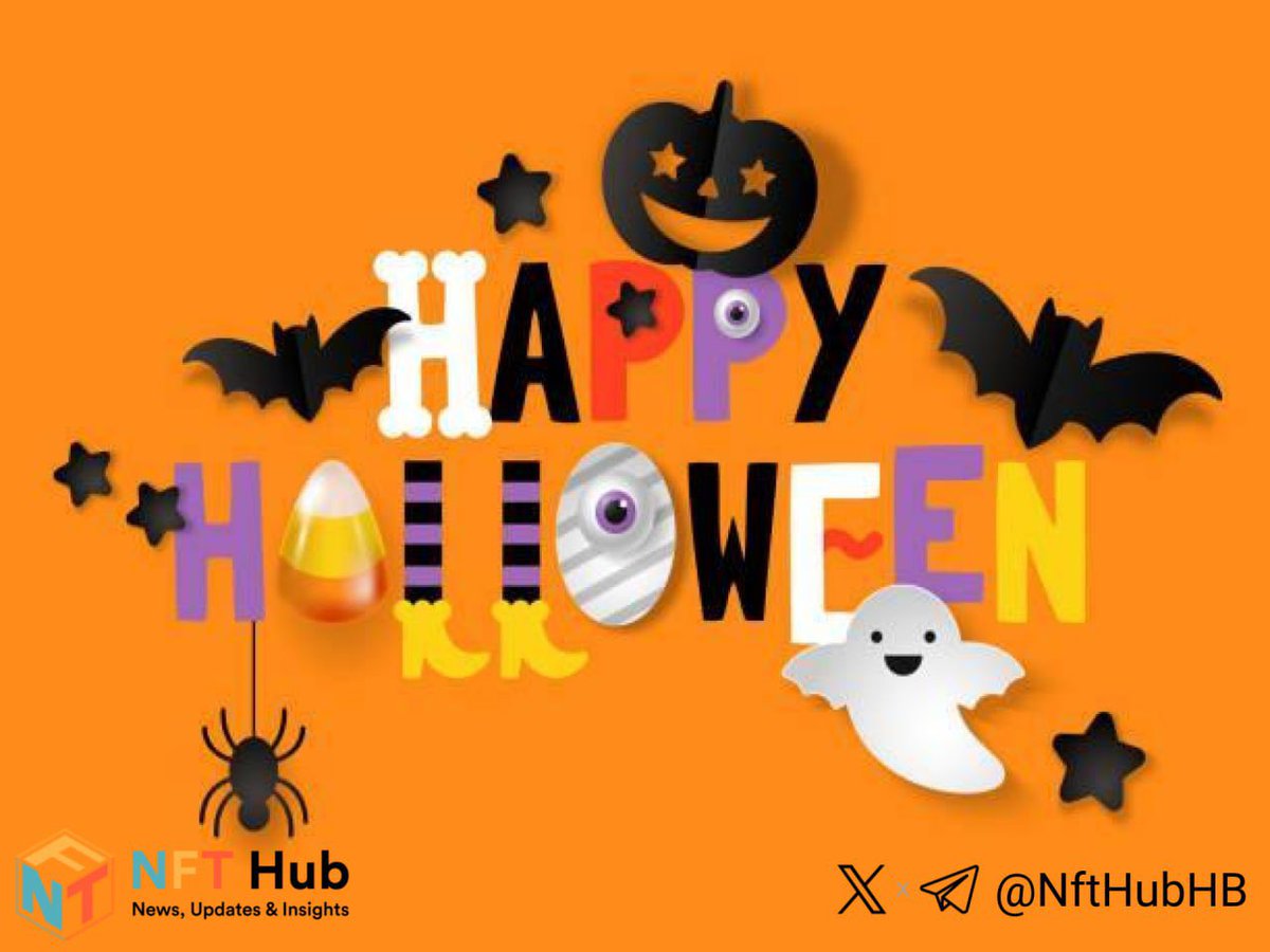 Happy Halloween to the incredible NFT community! 🎃👻

🚀 Let's make this spooky season even more thrilling with our unique digital treasures. May your NFTs be as enchanting as the moonlight on All Hallows' Eve.

 #NFTs #HalloweenFun