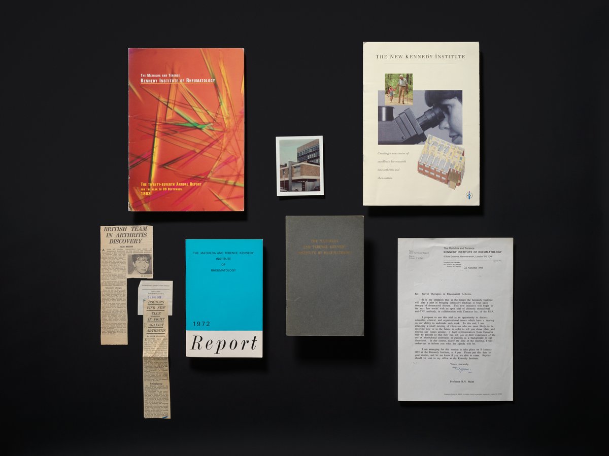 We are excited to announce that the Kennedy Trust archive is now available for research via Wellcome Collection. The collection chronicles the incredible development of anti-TNF therapy and the history of the Kennedy Institute and the Kennedy Trust.
👉 bit.ly/3QDDpd1