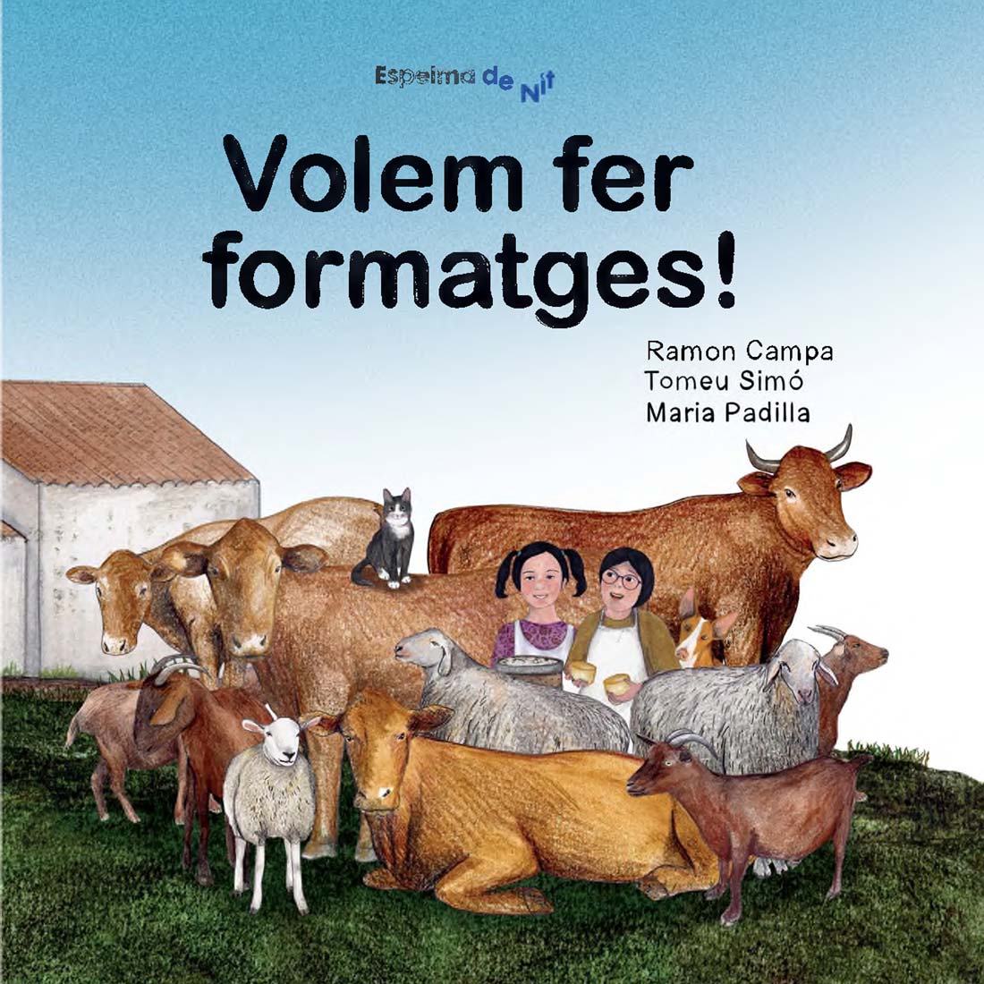 Es presenta el llibre 'Volem fer formatges!' de R. Campa, T. Simó i M. Padilla el dissabte 4 de novembre, a les 11h, a la Biblioteca de la Seu d'Urgell. 

Organitza l' <a href="/EspaiErmengol/">Espai Ermengol</a> en el marc del cicle 'Parlem de Formatge'. 

👉 Gratuït i sense inscripció prèvia.