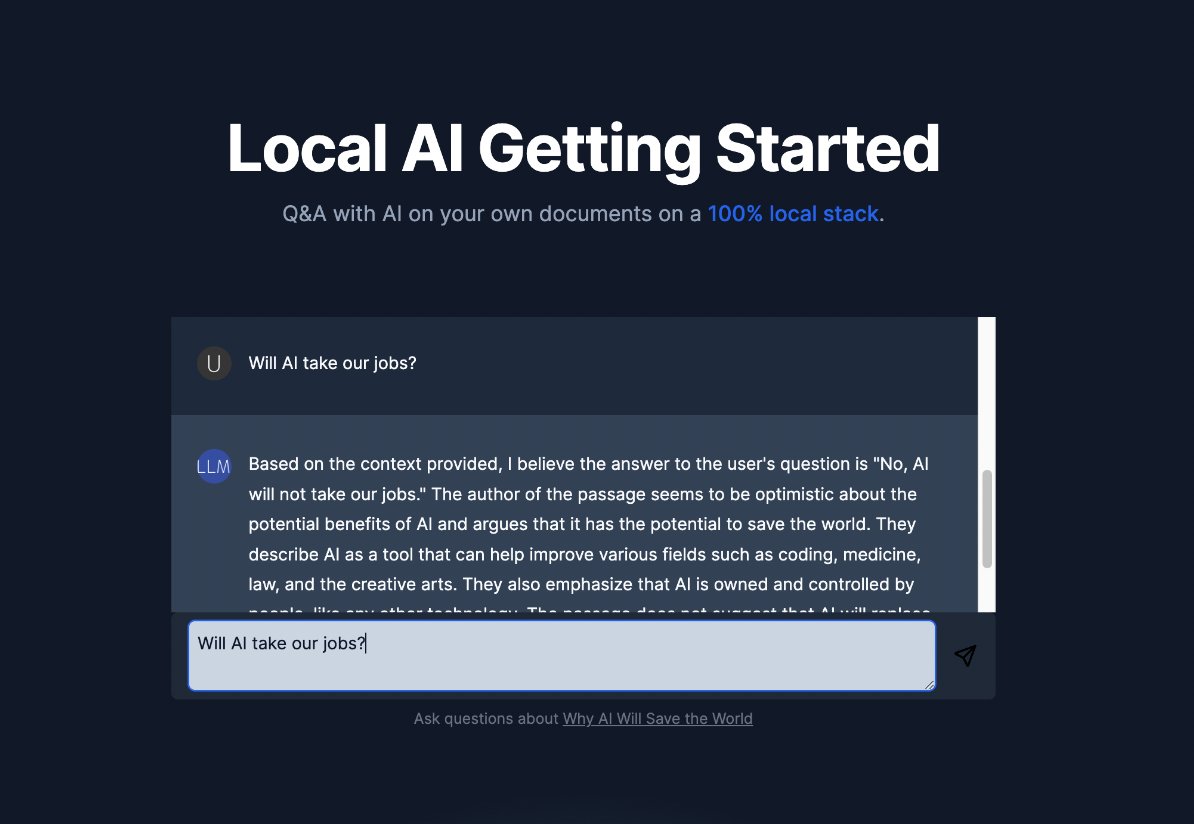 [NEW LAUNCH] 0/✨Local-only✨ AI Apps starter kit: build AI apps that cost $0 to run and test locally. github.com/ykhli/local-ai…

Stack
- 🦙 Inference: @Ollama_ai 
- 💻 VectorDB: <a href="/supabase/">Supabase</a> pg-vector
- 🧠 LLM orchestration: <a href="/langchain/"></a> 
- 🖼️ Framework: <a href="/nextjs/">Next.js</a>