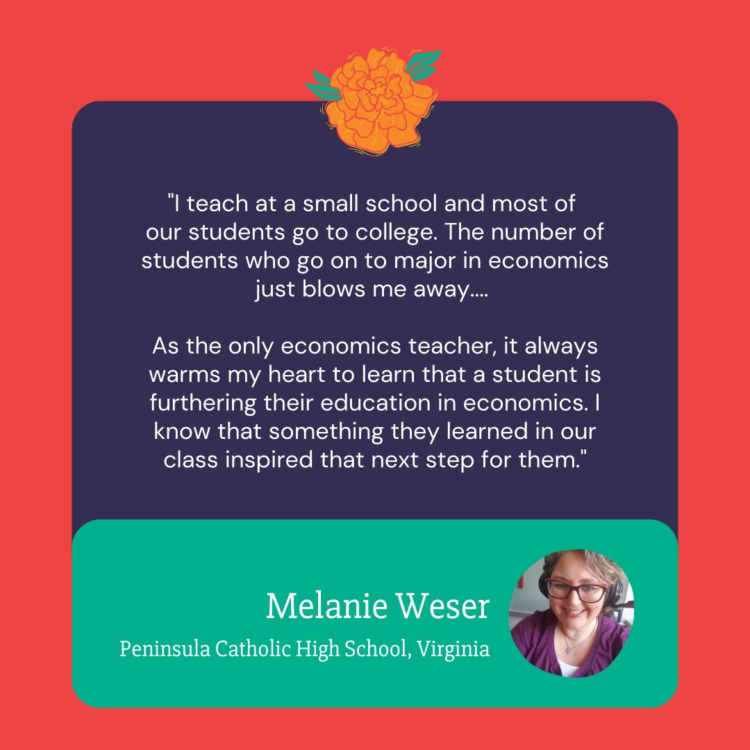 Econiful (@econiful) on Twitter photo One more Econiful ambassador highlight for the final day of #EconEdMonth! Melanie Weser reflects on her most rewarding experience as a #TeachEcon educator. One more Econiful ambassador highlight for the final day of #EconEdMonth! Melanie Weser reflects on her most rewarding experience as a #TeachEcon educator.