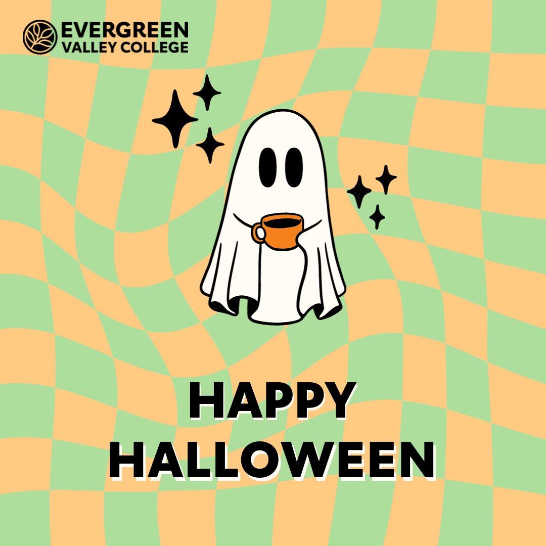 What's a ghost's favorite dessert? I-Scream!😉🍦 Have a safe, fun, and spooky Halloween, EVC! #HappyHalloween