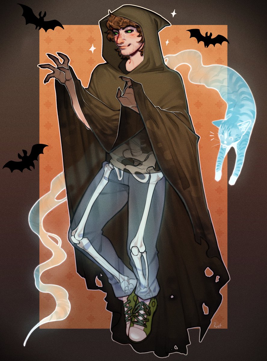 Miissiing_'s tweet image. Ghastly sight👻

[rt appreciated!!] 💚🎃
#dreamfanart #patchesfanart