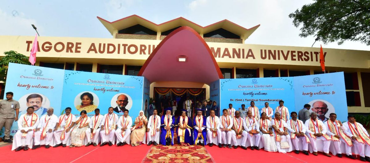 OSMANIA UNIVERSITY tweet media