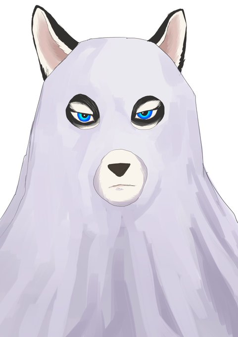 「blue eyes wolf」 illustration images(Latest)